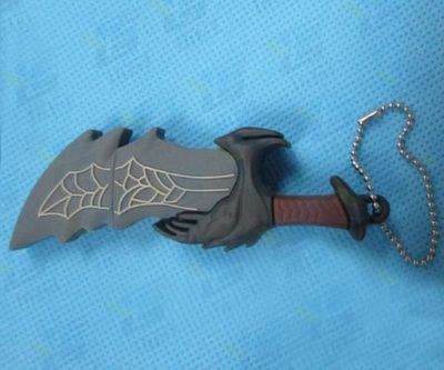 美國EA游戲公司定制刀型U盤禮品 技術與設計的創新融合